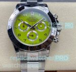 IPK Factory Replica Swiss Rolex Daytona Men 40MM Swiss 4130 Light Green Dial Watch